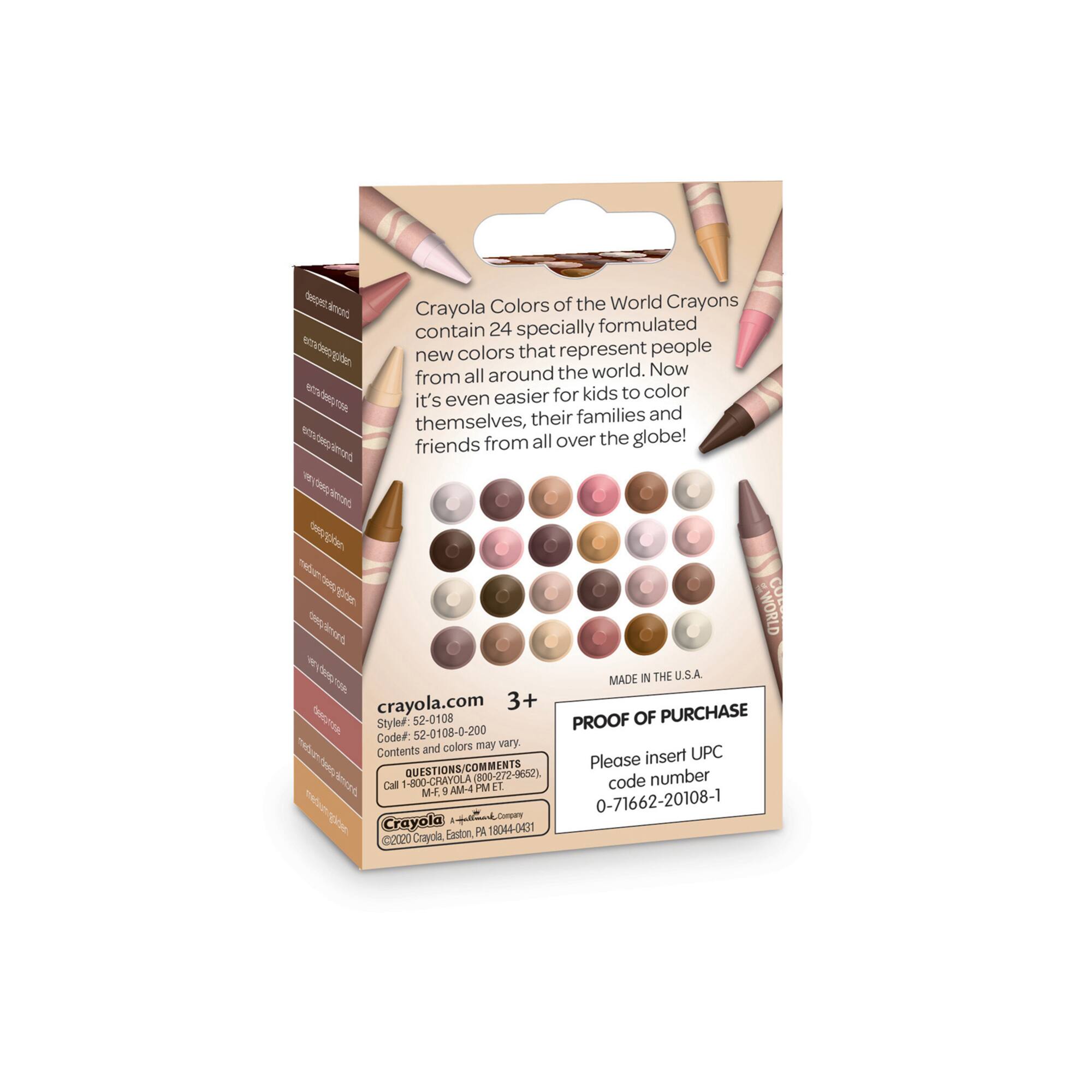 Crayola® Colors of the World™ Skin Tone Crayons